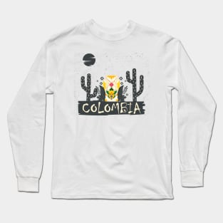 Colombia saguaro Long Sleeve T-Shirt